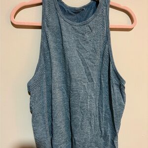 PINK Victoria's Secret Heather Blue Tank Top